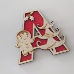 Christmas Letters 26 vector letters. Laser cut files SVG, PDF, CDR Digital product