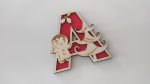 Christmas Letters 26 vector letters. Laser cut files SVG, PDF, CDR Digital product
