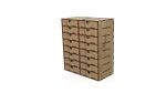 Organizer 3mm, 1/8inch, 4mm, 5mm. Laser cut files SVG, DXF, CDR Digital product - Image 4