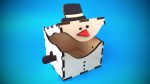 Christmas Snowman Box Laser Cut Files: SVG, PDF, CDR (Digital Product) - Image 4