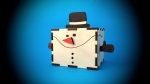 Christmas Snowman Box Laser Cut Files: SVG, PDF, CDR (Digital Product)