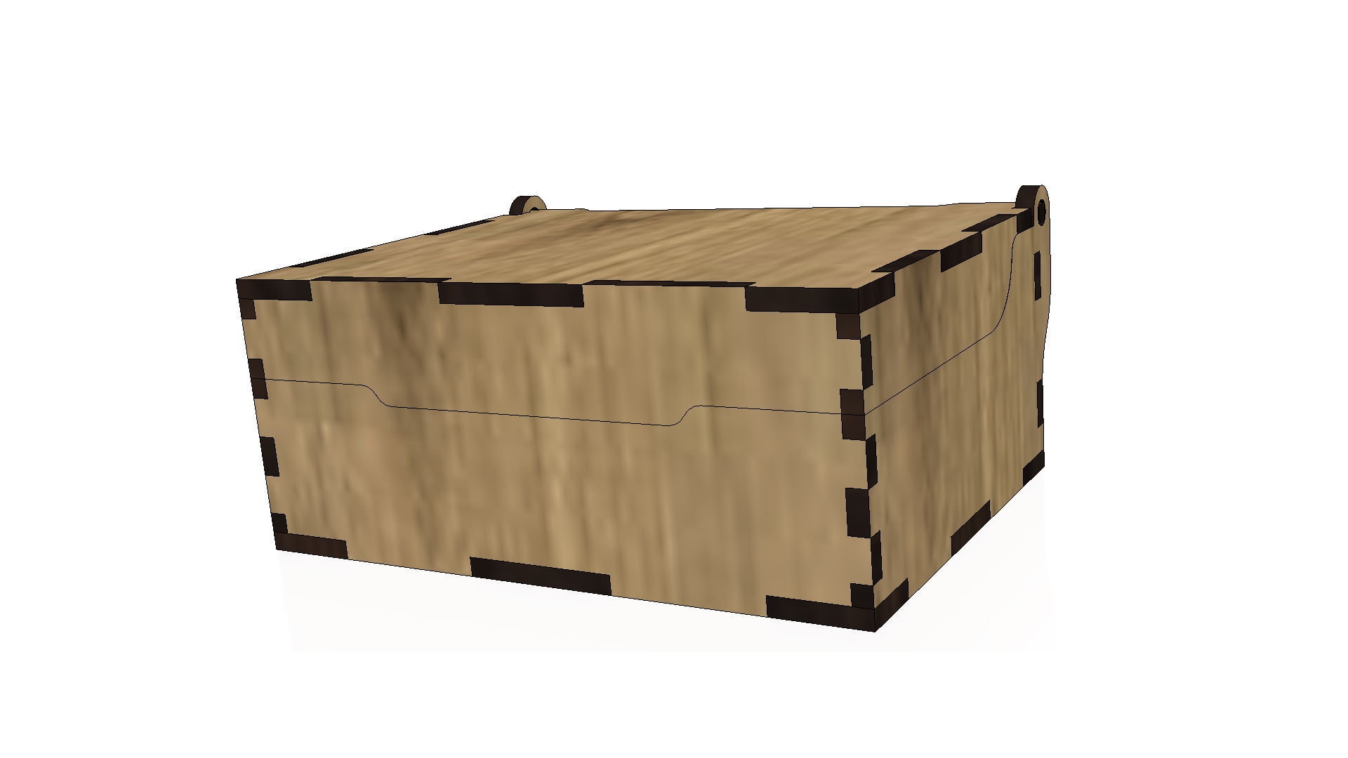 il_fullxfull.2676990217_rrzh.jpg Oracle Card Box Laser Cut Files: SVG DXF CDR (Digital Product) - Image 1