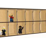 Minifigure Display Stand Laser Cut Files: SVG, DXF, CDR (Digital Product)