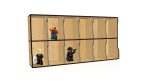 Minifigure Display Stand Laser Cut Files: SVG, DXF, CDR (Digital Product)