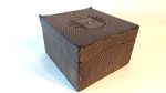 Laser Cut Card Storage Box: Dragon Scale Engraving (SVG, PDF, CDR) - Image 6