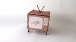 Retro TV box 3mm, 1/8 inch. Laser cut files SVG, PDF, cdr Digital product