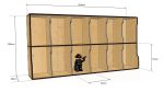 Minifigure Display Stand Laser Cut Files: SVG, DXF, CDR (Digital Product) - Image 2