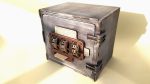 Safe with combination lock. 1/8inch (3.175mm). Laser cut files SVG, PDF, CDR Digital product - Image 2