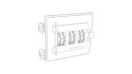 Safe with combination lock. 1/8inch (3.175mm). Laser cut files SVG, PDF, CDR Digital product - Image 8