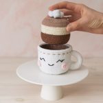 Crochet pattern mug of Hot Chocolate, Crochet play food drink, Kawaii amigurumi food pattern, Crochet food pattern, Crochet cup pattern - Image 10