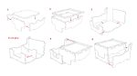 Dice Storage Box 3mm, 1/8inch, 4mm, 4.5mm, 5mm, 6mm, 1/4inch. Laser cut files SVG, PDF, CDR Digital product - Image 7