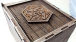 Dice Storage Box 3mm, 1/8inch, 4mm, 4.5mm, 5mm, 6mm, 1/4inch. Laser cut files SVG, PDF, CDR Digital product - Image 5