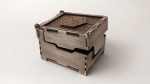Dice Storage Box 3mm, 1/8inch, 4mm, 4.5mm, 5mm, 6mm, 1/4inch. Laser cut files SVG, PDF, CDR Digital product - Image 3