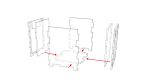 Dungeons & Dragons Pen Holder: Laser Cut Files (SVG, PDF, CDR) - Image 4