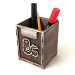 Dungeons & Dragons Pen Holder: Laser Cut Files (SVG, PDF, CDR)