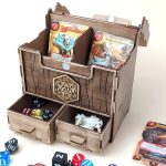 Card & Dice Storage Box Laser Cut Files: SVG, PDF, CDR (Digital Product)