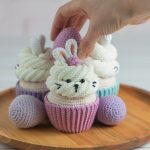 Easter crochet pattern, Amigurumi bunny pattern, Crochet rabbit pattern, Amigurumi food pattern, Crochet play food with crochet egg pattern - Image 5