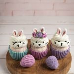 Easter crochet pattern, Amigurumi bunny pattern, Crochet rabbit pattern, Amigurumi food pattern, Crochet play food with crochet egg pattern - Image 8