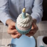Crochet patterns Birthday crochet cupcake, Crochet food pattern, Amigurumi food pattern, Amigurumi cupcake and candle pattern - Image 9