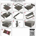 Courage Potion Box: Laser Cut Files (SVG, PDF, CDR) - Image 10