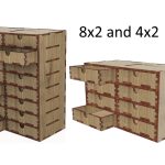 Organizer 3mm, 1/8inch, 4mm, 5mm. Laser cut files SVG, DXF, CDR Digital product