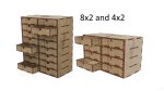 Organizer 3mm, 1/8inch, 4mm, 5mm. Laser cut files SVG, DXF, CDR Digital product