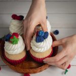 Berry crochet cupcake pattern, Food amigurumi pattern,  Crochet food pattern, Blackberry, raspberry, strawberry, blueberry crochet play food - Image 9