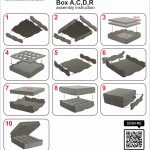 Dice box. 3mm, 3.175mm, 4mm, 5mm. Laser cut files SVG, PDF, CDR Digital product - Image 8