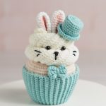 Easter Amigurumi pattern bunny couple, Amigurumi rabbit pattern, Easter crochet bunny pattern, Crochet play food pattern - Image 6
