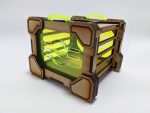 Sci-Fi Dice Jail Laser Cut Files: SVG, PDF, CDR (Digital Product) - Image 2