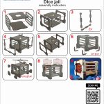 Sci-Fi Dice Jail Laser Cut Files: SVG, PDF, CDR (Digital Product) - Image 9