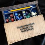 Dice Box Slider SVG DXF PDF Laser Cut Files