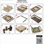 Laser Cut Game Box: SVG DXF CDR Files (Digital Product) - Image 8