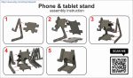 Laser Cut Phone Stand SVG DXF CDR Files (Digital Product) - Image 8