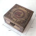 Box 3mm, 1/8inch, 4mm, 4.5mm, 5mm. Laser cut files SVG, PDF, CDR Digital product