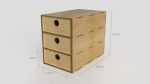 CNC Laser Cut Organizer, Drawer svg dxf cdr Files (Digital Product)