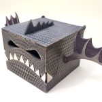 Dragon box 3mm, 1/8inch, 4mm. Laser cut files SVG, PDF, CDR Digital product