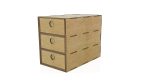 CNC Laser Cut Organizer, Drawer svg dxf cdr Files (Digital Product) - Image 5