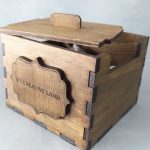 Laser Cut Box with Lid SVG DXF CDR Files (Digital Download)