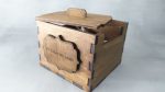 Laser Cut Box with Lid SVG DXF CDR Files (Digital Download)