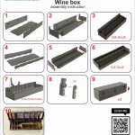 Universal Wine Box Laser Cut Files: SVG, PDF, CDR (Digital Product) - Image 10