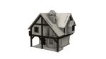 Blacksmith house 3mm, 4mm plywood. Laser cut files SVG, DXF, CDR Digital product - Image 4