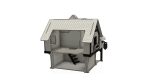 Blacksmith house 3mm, 4mm plywood. Laser cut files SVG, DXF, CDR Digital product - Image 5