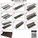 Dragon Scale Dice Box: Laser Cut Files (SVG, PDF, CDR) - Image 9