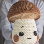 Crochet patterns Mushroom plush, Mushroom crochet plush pattern, Mushroom plushie amigurumi pattern, Kawaii amigurumi plush mushroom - Image 3
