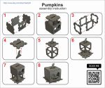 Halloween Pumpkin Laser Cut Files, Scary Jack-o-Lantern Decor (Digital Download) - Image 11