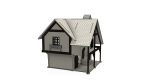 Blacksmith house 3mm, 4mm plywood. Laser cut files SVG, DXF, CDR Digital product - Image 6
