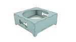 Laser Cut Dog Bowl Holder SVG DXF CDR (Digital Product) - Image 2