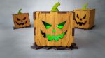 Halloween Pumpkin Laser Cut Files, Scary Jack-o-Lantern Decor (Digital Download) - Image 5