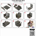 Laser Cut Card Storage Box, SVG PDF CDR Files (3mm-6.36mm) - Image 6